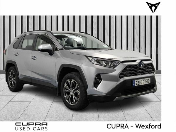 Toyota RAV4 SUV, Petrol Hybrid, 2022, Grey