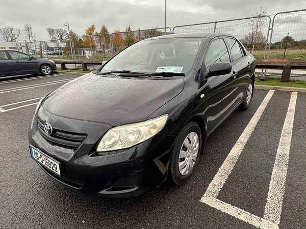 Toyota Corolla Saloon, Petrol, 2009, Black