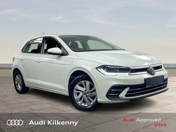 Volkswagen Polo Hatchback, Petrol, 2023, White