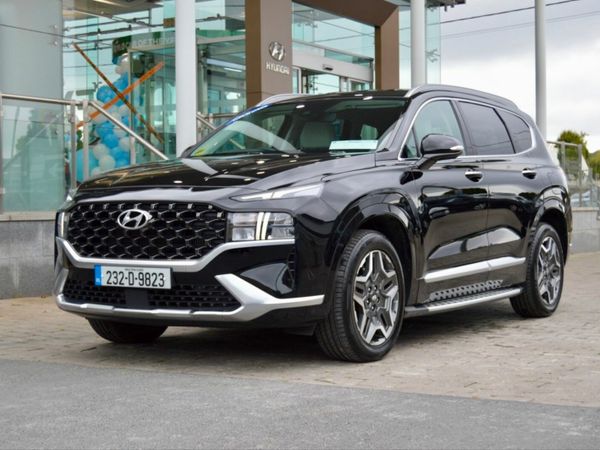 Hyundai Santa Fe SUV, Petrol Plug-in Hybrid, 2023, Black