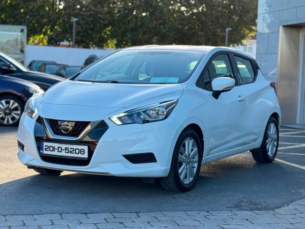 Nissan Micra Hatchback, Petrol, 2020, White