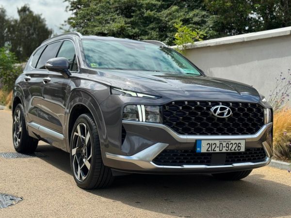 Hyundai Santa Fe SUV, Petrol Plug-in Hybrid, 2021, Grey