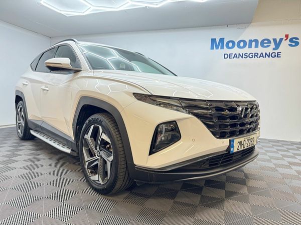 Hyundai Tucson SUV, Petrol Hybrid, 2021, White