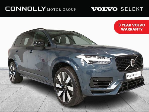 Volvo XC90 SUV, Petrol Plug-in Hybrid, 2024, Blue