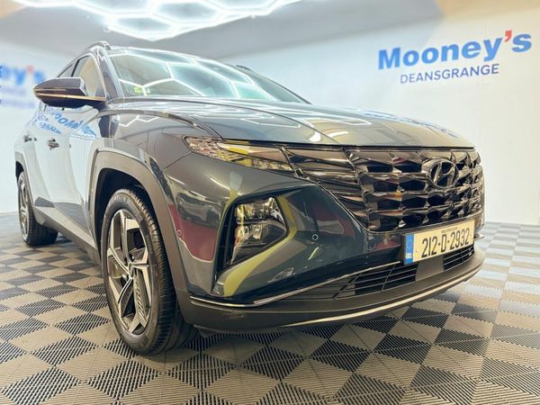 Hyundai Tucson SUV, Petrol Hybrid, 2021, Blue