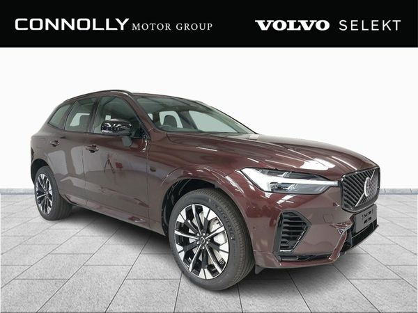 Volvo XC60 SUV, Petrol Plug-in Hybrid, 2025, Red