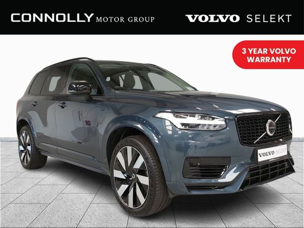 Volvo XC90 SUV, Petrol Plug-in Hybrid, 2024, Blue