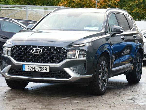 Hyundai Santa Fe SUV, Petrol Plug-in Hybrid, 2022, Green