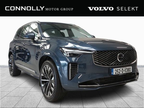 Volvo XC90 SUV, Petrol Plug-in Hybrid, 2025, Blue