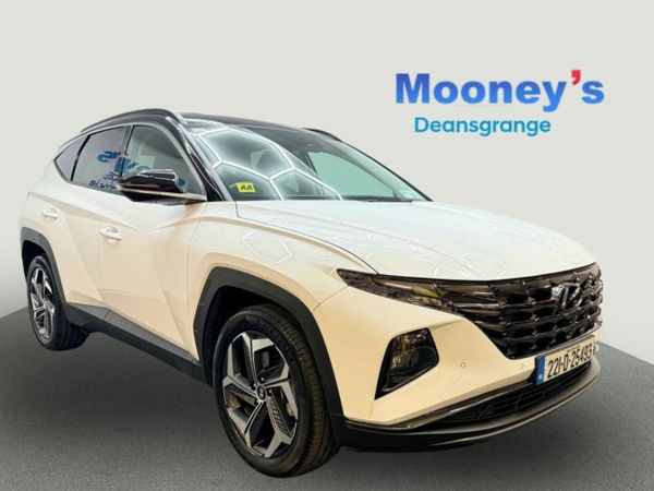 Hyundai Tucson SUV, Petrol Hybrid, 2022, White