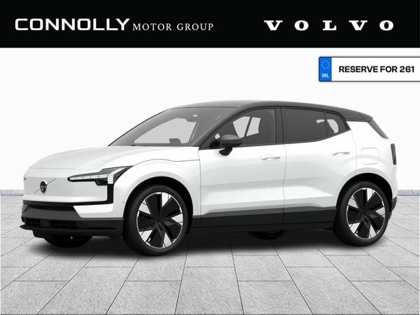 Volvo EX30 SUV, Electric, 2026, White