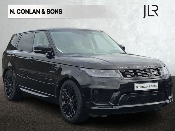 Land Rover Range Rover Sport SUV, Petrol Plug-in Hybrid, 2019, Black