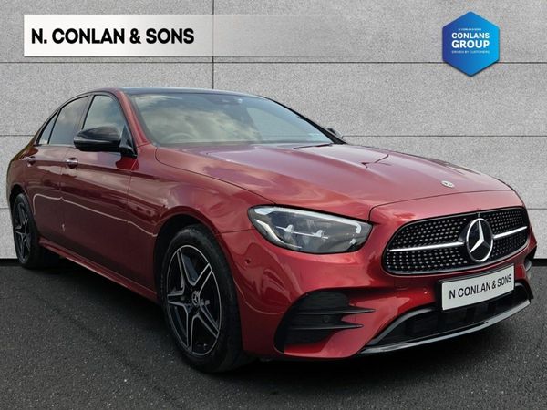 Mercedes-Benz E-Class Estate, Petrol Plug-in Hybrid, 2023, Red