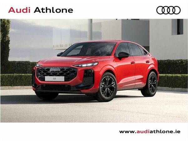 Audi Q3 SUV, Diesel Hybrid, 2026, Red