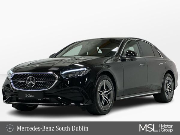 Mercedes-Benz E-Class Saloon, Petrol Plug-in Hybrid, 2025, Black