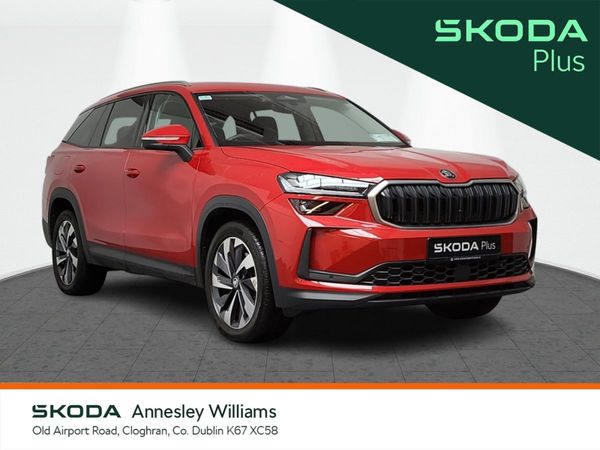 Skoda Kodiaq SUV, Diesel, 2024, Red