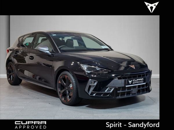 Cupra Leon Hatchback, Petrol Hybrid, 2025, Black