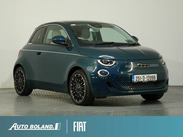 Fiat 500e Hatchback, Electric, 2025, Green
