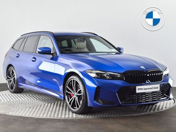 BMW 3-Series Estate, Petrol Plug-in Hybrid, 2023, Blue