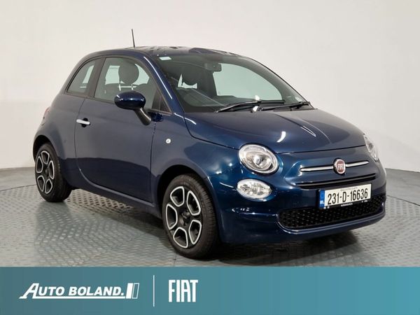 Fiat 500 Hatchback, Petrol, 2023, Blue