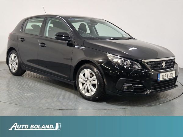 Peugeot 308 Hatchback, Petrol, 2019, Black