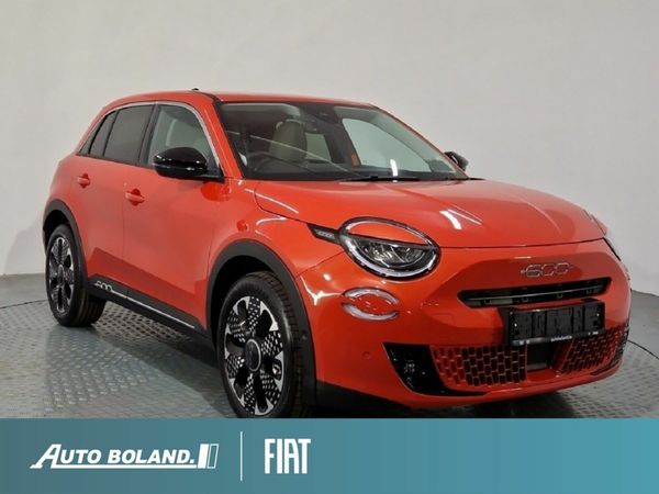 Fiat 600 Hatchback, Petrol Hybrid, 2026, Orange