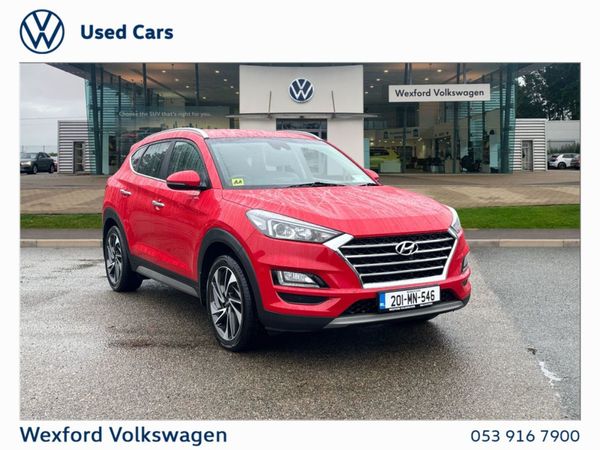 Hyundai Tucson SUV, Diesel, 2020, Red