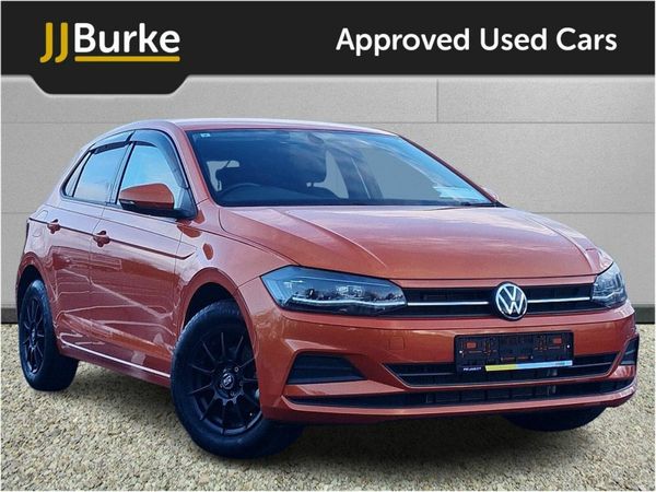 Volkswagen Polo Hatchback, Petrol, 2021, Orange