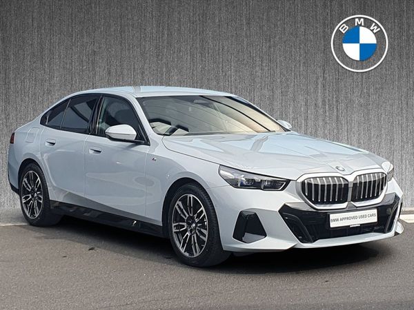 BMW 5-Series Saloon, Petrol Hybrid, 2025, Grey