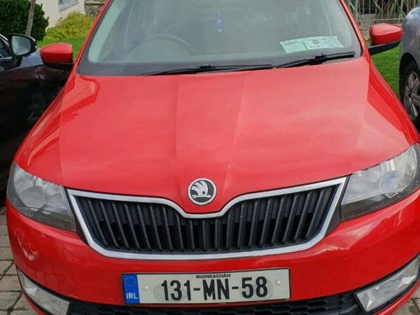 Skoda Rapid Saloon, Diesel, 2013, Red