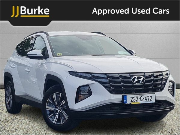 Hyundai Tucson SUV, Petrol Hybrid, 2023, White