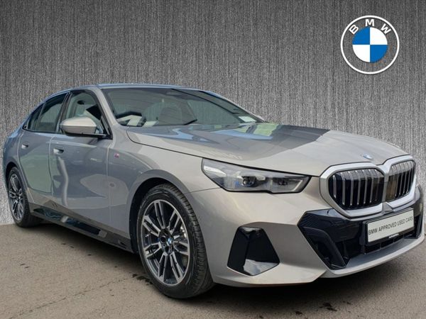 BMW 5-Series Saloon, Petrol Hybrid, 2025, Grey