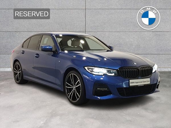 BMW 3-Series Saloon, Petrol Plug-in Hybrid, 2020, Blue