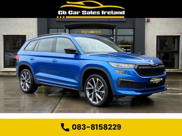 Skoda Kodiaq Estate, Diesel, 2024, Blue