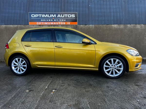 Volkswagen Golf Hatchback, Petrol, 2019, Gold