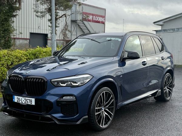 BMW X5 SUV, Petrol Plug-in Hybrid, 2021, Blue