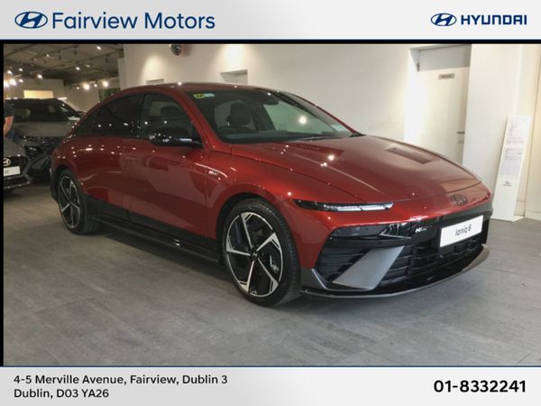 Hyundai IONIQ 6 Saloon, Electric, 2026, Red