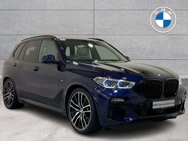 BMW X5 SUV, Petrol Plug-in Hybrid, 2021, Blue