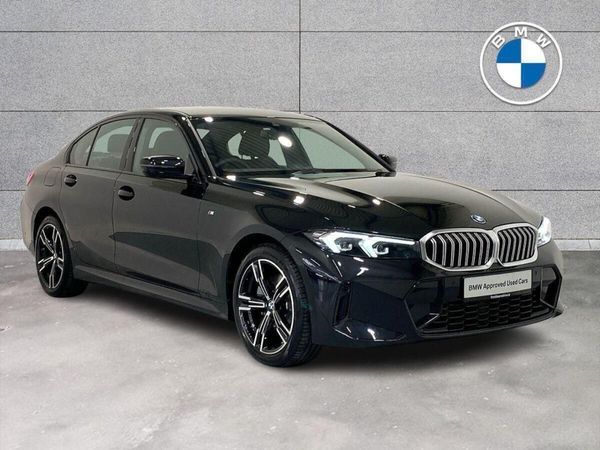BMW 3-Series Saloon, Petrol Plug-in Hybrid, 2025, Black