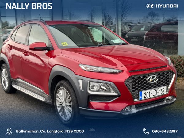 Hyundai KONA MPV, Petrol, 2020, Red