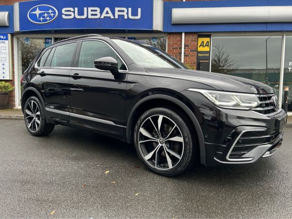 Volkswagen Tiguan SUV, Petrol Plug-in Hybrid, 2021, Black