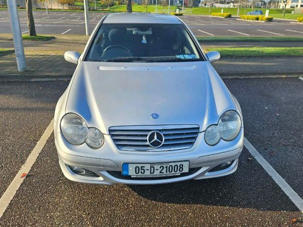Mercedes-Benz C-Class Coupe, Petrol, 2005, Silver
