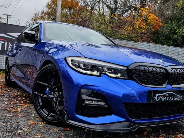 BMW 3-Series Saloon, Petrol Plug-in Hybrid, 2020, Blue