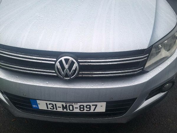 Volkswagen Tiguan SUV, Diesel, 2013, Silver