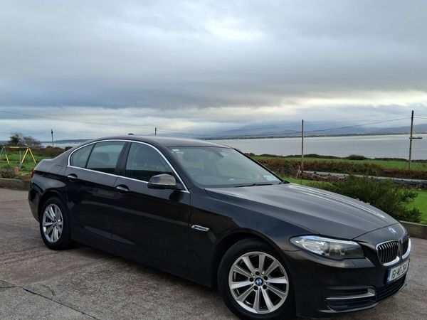 BMW 5-Series Saloon, Diesel, 2016, Brown