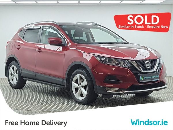 Nissan Qashqai MPV, Petrol, 2019, Red