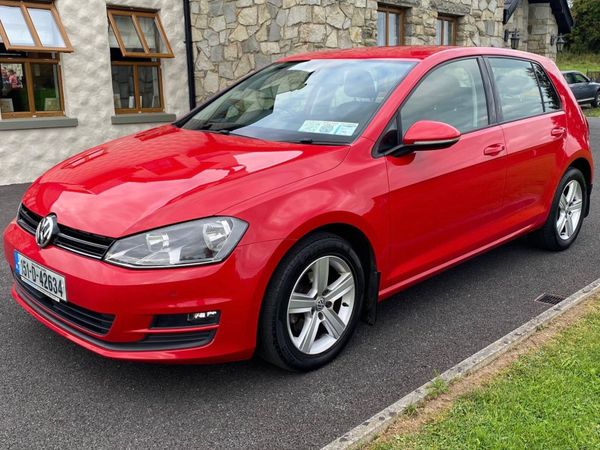 Volkswagen Golf Hatchback, Diesel, 2015, Red