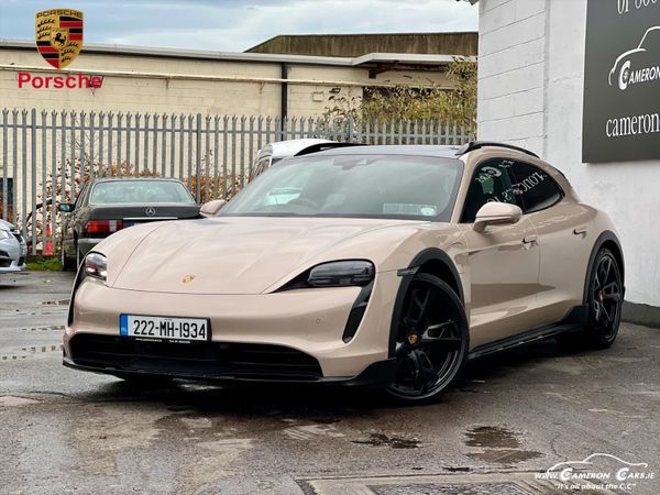 Porsche Taycan Estate, Electric, 2022, Brown