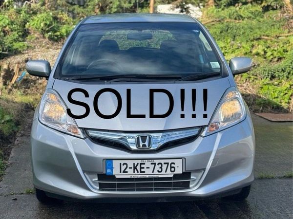 Honda Fit Hatchback, Petrol Hybrid, 2012, Silver