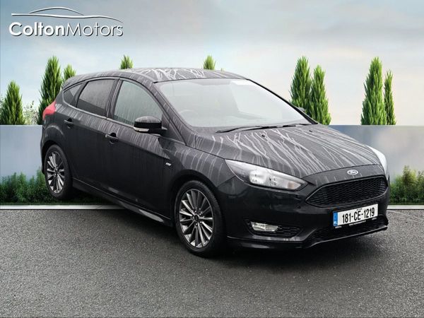 Ford Focus Hatchback, Diesel, 2018, Black